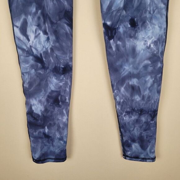 Gymshark Elevate Leggings Lakeside Blue Spray Dye Ankle Blue Size M - Picture 7 of 10